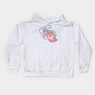 Lassoed Mermaid Kids Hoodie